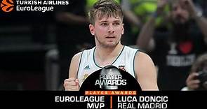 Luka Doncic hace historia como el MVP más joven de la Euroliga