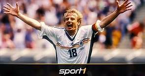 Titel, Tore, Taucher: Wie gut war eigentlich Jürgen Klinsmann...als Spieler?