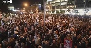 Israele, manifestazione contro il Governo a Tel Aviv