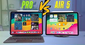 So sánh iPad Air 5 vs iPad Pro 11: Cùng có chip Apple M series. Mua iPad nào?