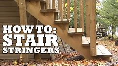 How to Build Stair Stringers with Wayne Lennox