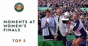 Top 5 moments at Women's Finals - Roland-Garros