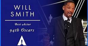 Will Smith Wins Best Actor for 'King Richard' | 94th Oscars