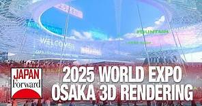 2025 World Expo Osaka 3D Rendering | JAPAN Forward