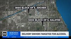 Thieves target Chicago delivery drivers for alcohol