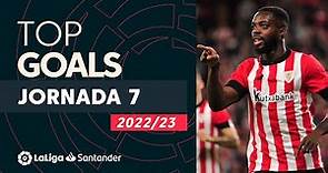 Todos los goles de la jornada 7 de LaLiga Santander 2022/2023