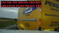 Penske Moving Truck Gets Pitted