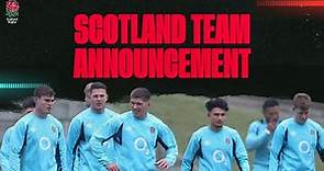 LIVE | England men's team announcement v Scotland