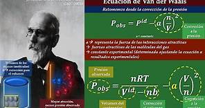 La ecuación de Van der Waals