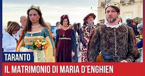 Taranto: Il matrimonio di Maria d'Enghien in 4K (03/06/2023)