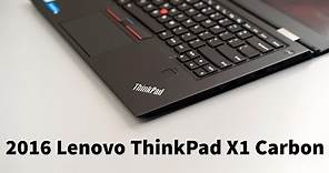 Lenovo ThinkPad X1 Carbon Review 4th Gen 2016