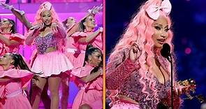 Nicki Minaj Performs Biggest Hits at VMAs and Accepts Video Vanguard Award From Fans