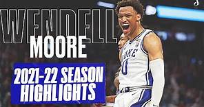 Wendell Moore Jr. 2021-22 Duke Season Highlights | 13.4 PPG, 50 FG%, ACC All-Conference & Defense