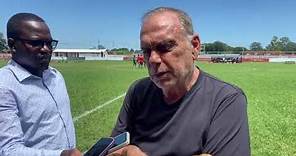 Chipolopolo coach Avram Grant reacts to Four Nations Tournament draw against Zimbabwe