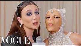 Doja Cat Meows All Over the Red Carpet | Met Gala 2023 With Emma Chamberlain | Vogue