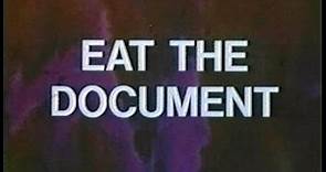 "EAT THE DOCUMENT" JOHN LENNON & BOB DYLAN. LONDRES MAYO 27, 1966. BEST QUALITY.