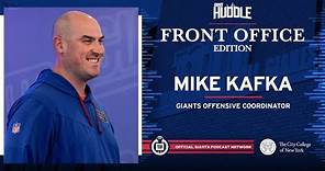 Mike Kafka on Developing the Rookies into the Offensive Scheme | New York Giants