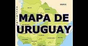 MAPA DE URUGUAY
