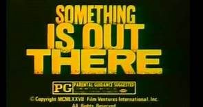 SOMETHING IS OUT THERE (1977) TV Spot