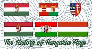The Evolution of Hungary Flags (Since 895 - Present)
