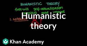 Humanistic theory | Behavior | MCAT | Khan Academy