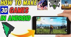 How to make games like Free Fire || Free Fire jaise game kaise banaye || create games in Android