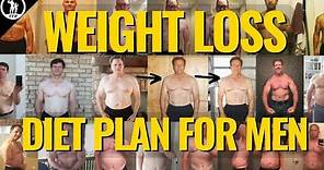 Men's Diet Plan To Lose Weight (EASY and SUSTAINABLE)