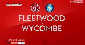 Fleetwood 3-3 Wycombe: Joe Garner, Shayden Morris score in superb Town fightback