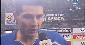 Antolín Alcaráz autor del gol paraguayo