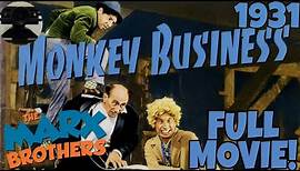 The Marx Brothers "Monkey Business" (1931) Full Movie!!