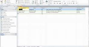 How to create a wildcard query in Microsoft Access