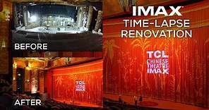 TCL Chinese Theatre IMAX Renovation - Time Lapse Video