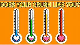 How Much Percent Does Your Crush Like You? Love Personality Test | Mister Test