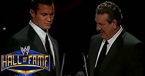 Randy Orton Inducts His Father "Cowboy" Bob Orton Jr. Into The 2005 WWE Hall Of Fame