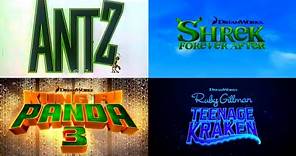 All DreamWorks Animation Trailer Logos (1998-2023)