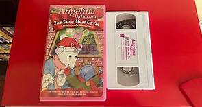 Angelina Ballerina: The Show Must Go On 2003 Screener VHS