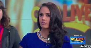 Miss World Megan Young in Good Morning America [HQ]