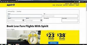 How to Book your Flight with Spirit Airlines?