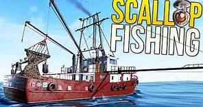 Scallop Fishing on the North Atlantic - New Dredge Fishing - Fishing North Atlantic