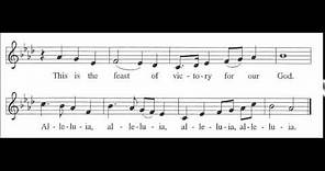 Evangelical Lutheran Liturgical Music, Setting No 1