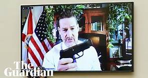 Greg Steube displays handgun collection during House hearing on gun reform