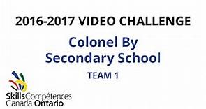 Colonel By Secondary School Team 1