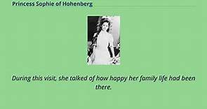 Princess Sophie of Hohenberg