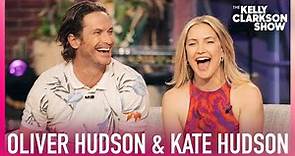 Oliver & Kate Hudson Share Lessons Learned From Fellow Celebrity Siblings