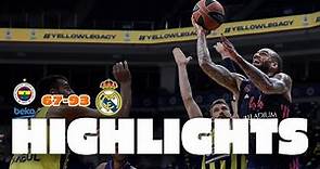 Fenerbahçe 67-93 Real Madrid | EuroLeague · Jornada 34