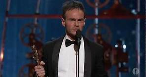 Chris Terrio winning Best Adapted Screenplay for "Argo"