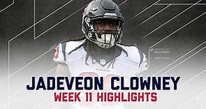 Jadeveon Clowney Stuffs the Run All Night | Texans vs. Raiders | NFL Week 11 Player Highlights