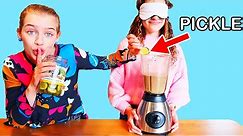 "SOCKIE CHEATED & NO ONE KNEW" in BLINDFOLD MILKSHAKE Challenge By The Norris Nuts