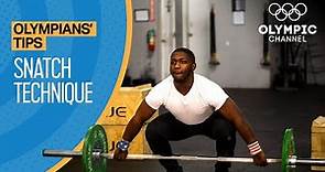 How to Master the Snatch in Olympic Weightlifting | Olympians' Tips