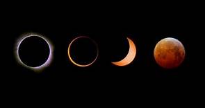 ¿Cuáles son los diferentes tipos de eclipses?